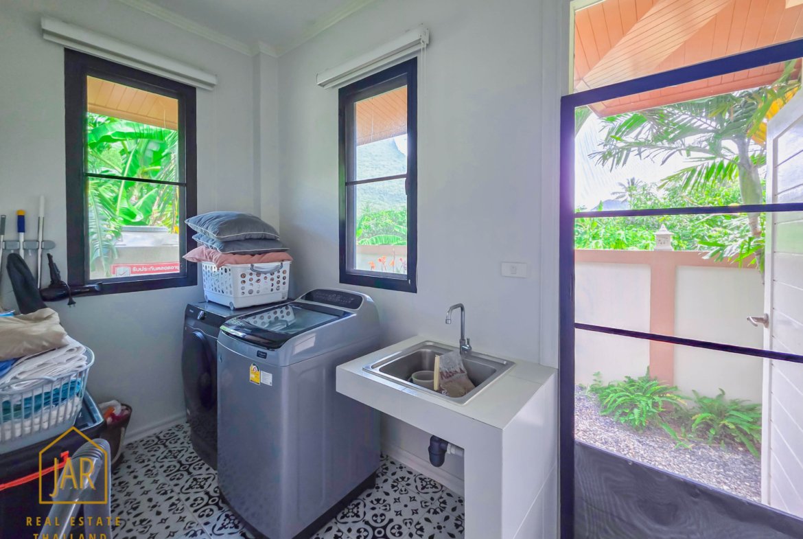 Private Pool Villa for Sale Surrounded by Sam Roi Yod mountains