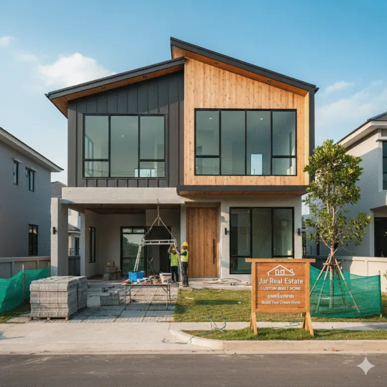 บ้านสั่งสร้าง: Custom Built Home
