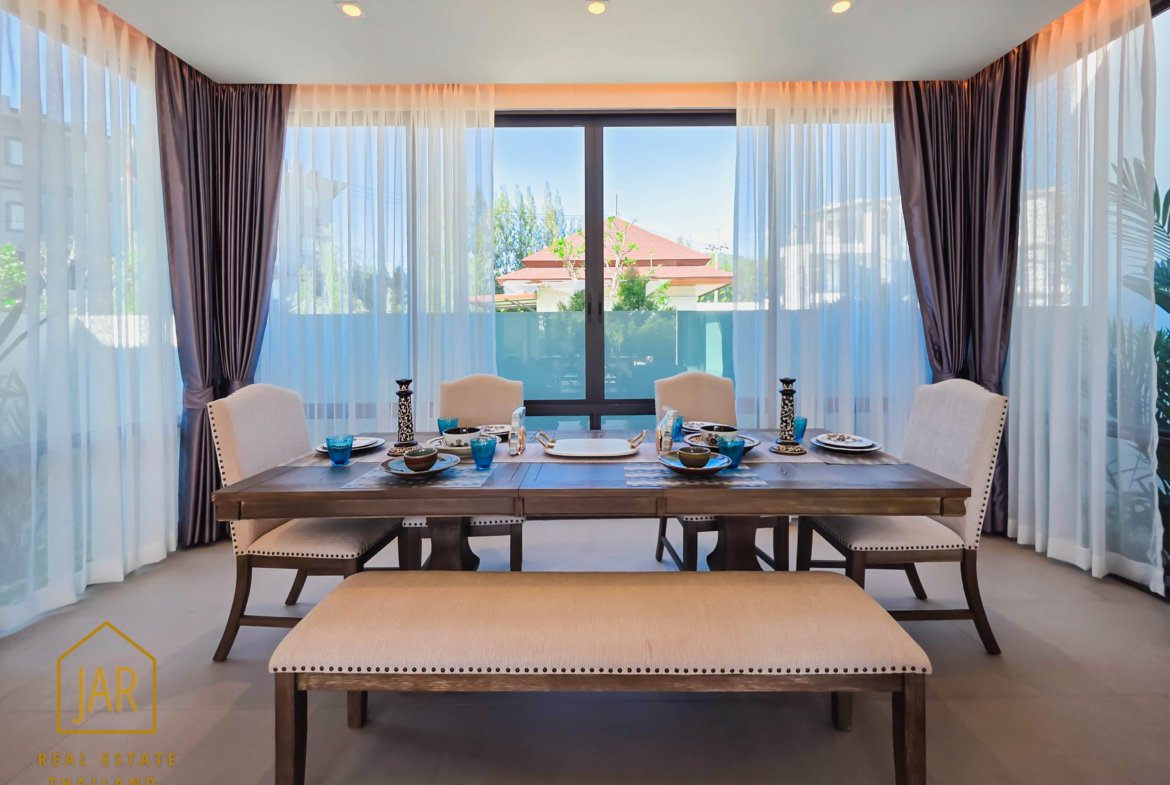Modern luxury pool villa near black mountain golf course, Hua Hin