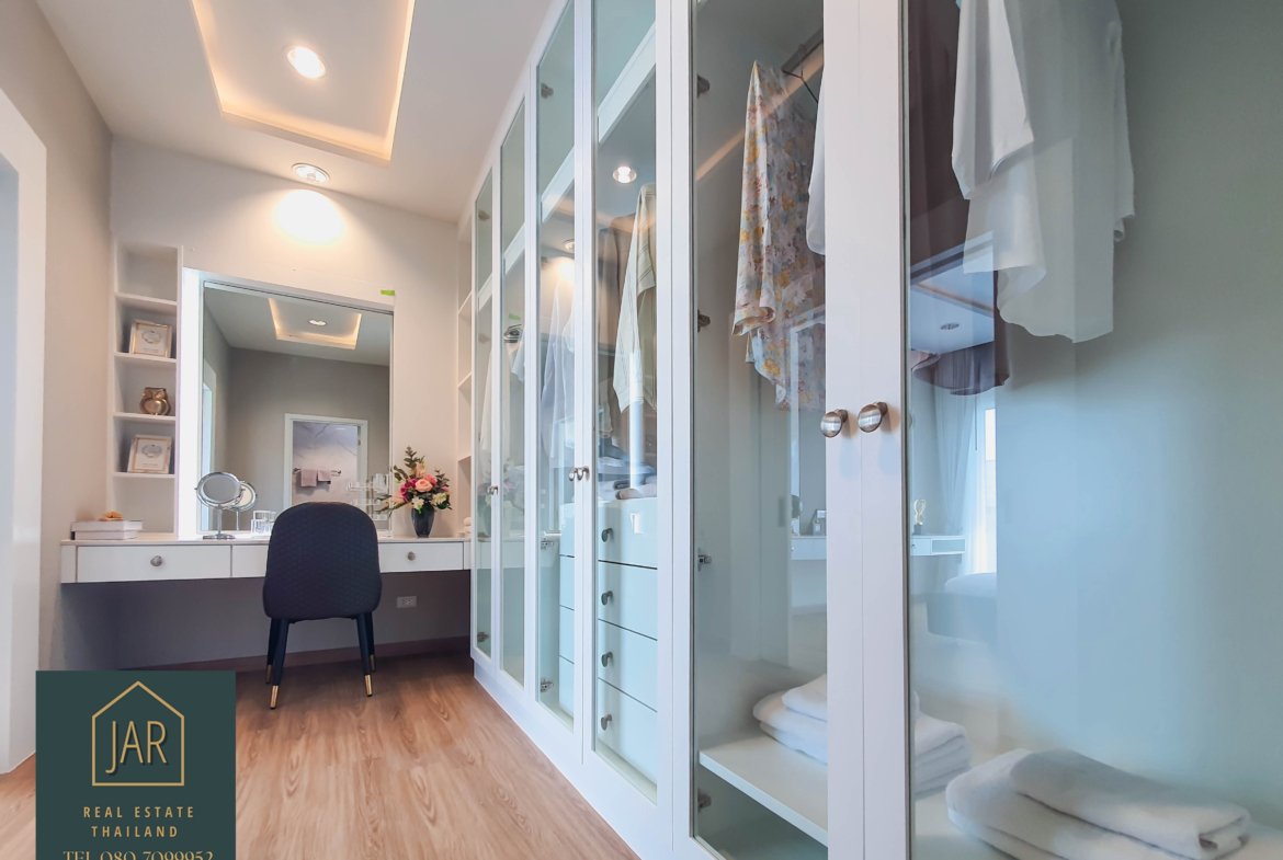 2 Storey detached house for sale at Hua-Hin Soi 70 Start Price 5,216,000. – THB. (Emply house)