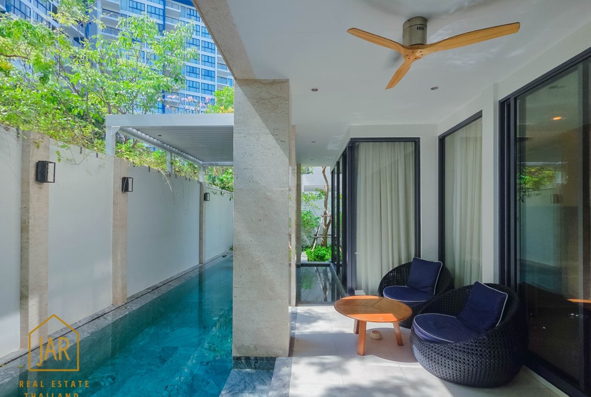 The Ultimate Luxury Pool Villa Beachfront Community for Sale