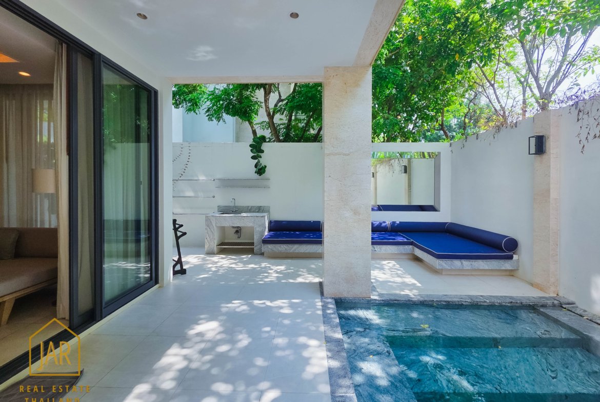 The Ultimate Luxury Pool Villa Beachfront Community for Sale