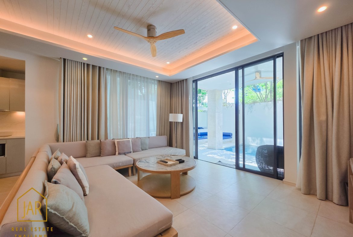 The Ultimate Luxury Pool Villa Beachfront Community for Sale