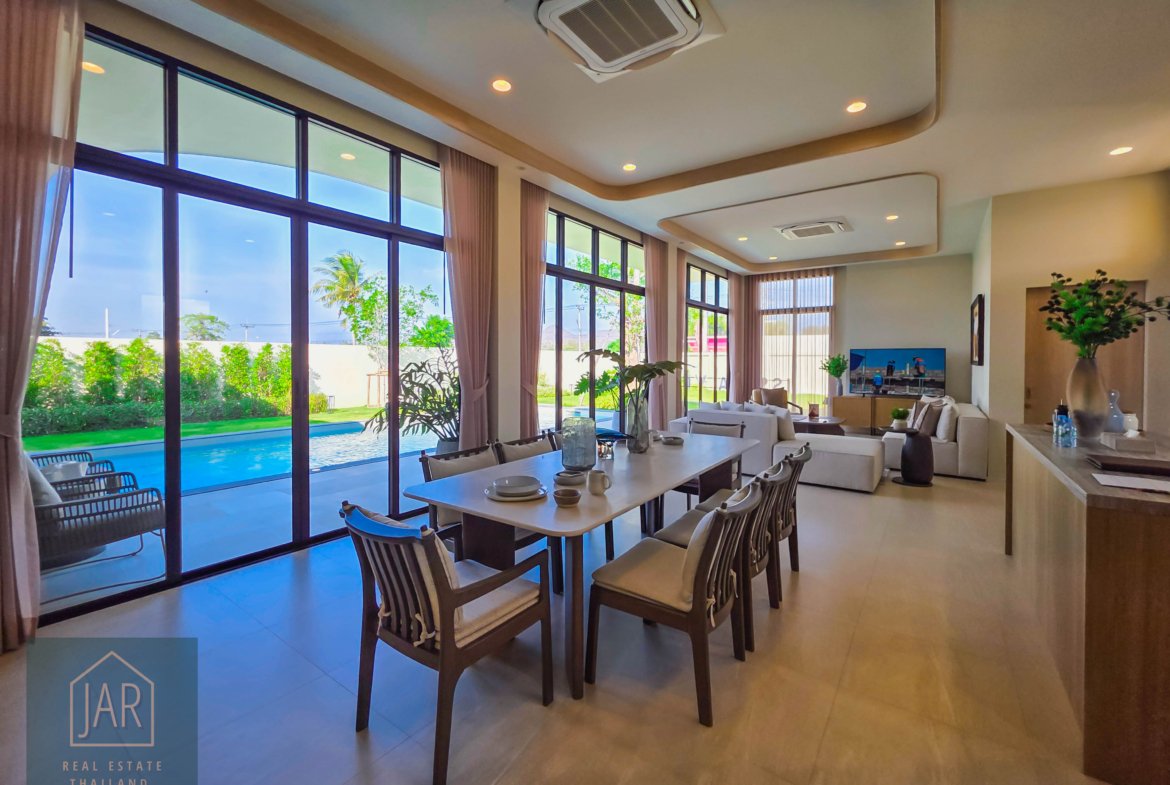 HUA-HIN THE ULTIMATE MODERN TROPICAL RETREATAN EXCLUSIVE OF 8 PRIVATE POOL VILLAS I 3BR I 4BA