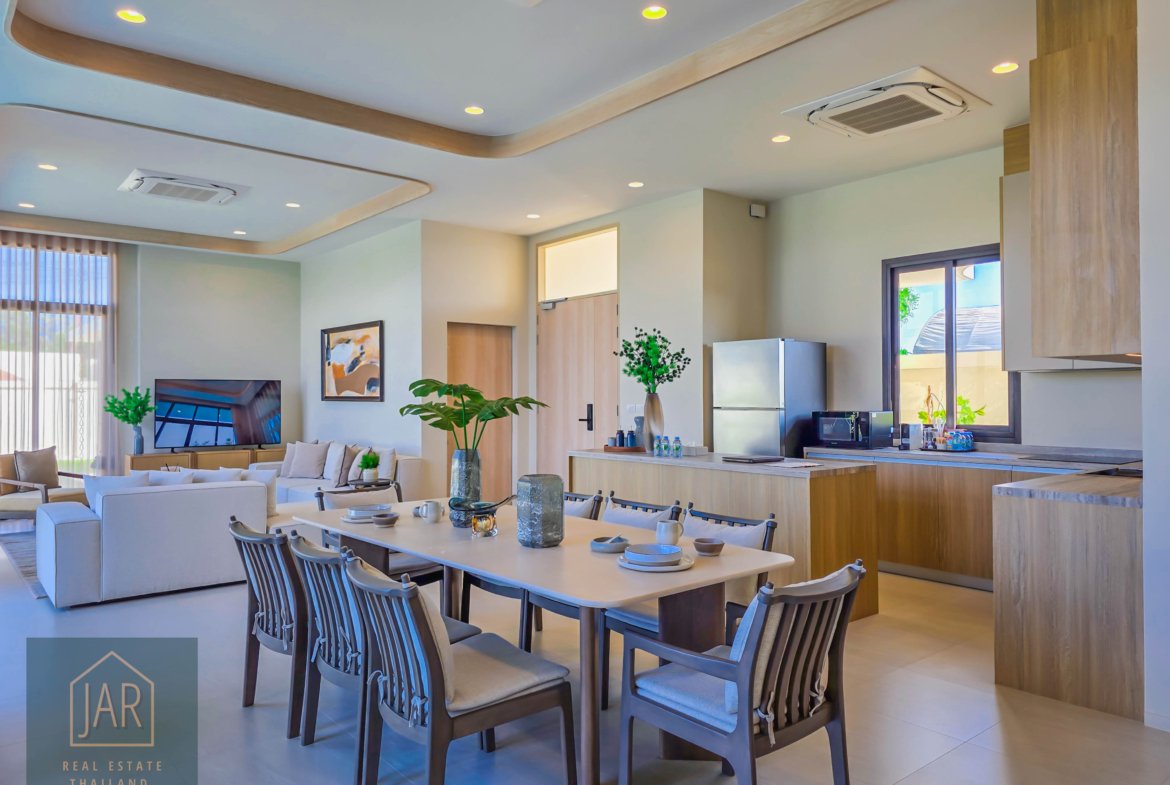 HUA-HIN THE ULTIMATE MODERN TROPICAL RETREATAN EXCLUSIVE OF 8 PRIVATE POOL VILLAS I 3BR I 4BA