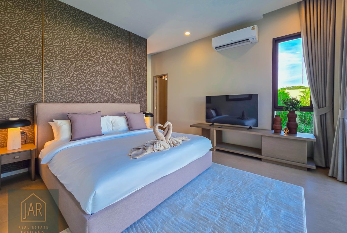 HUA-HIN THE ULTIMATE MODERN TROPICAL RETREATAN EXCLUSIVE OF 8 PRIVATE POOL VILLAS I 3BR I 4BA