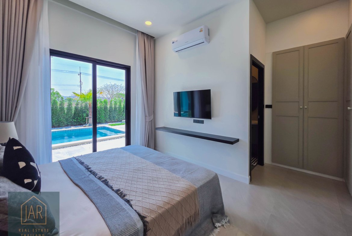 Exquisite Pool Villa in Prime Location at Hua Hin Soi 112 : 3BR I 3BA
