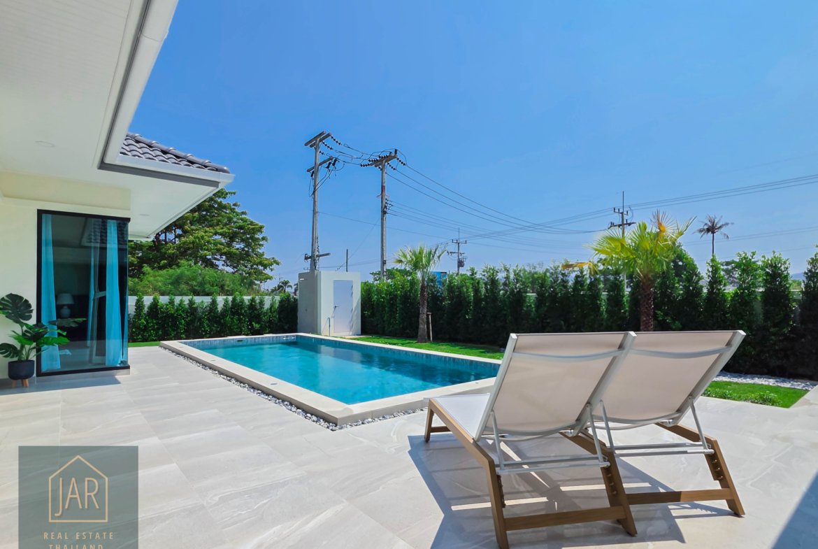 Exquisite Pool Villa in Prime Location at Hua Hin Soi 112 : 3BR I 3BA