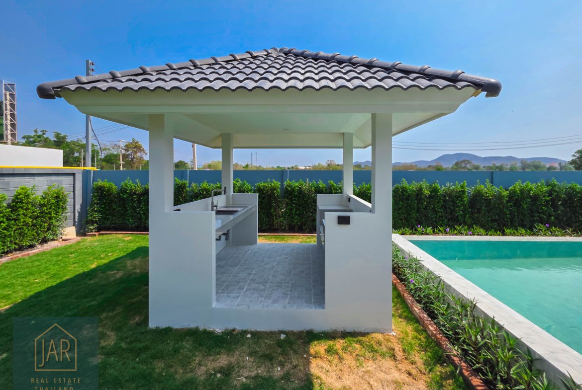 Experience Luxury Modern Pool Villa @ Hua Hin – Thap Tai 3 BR| 3 BA