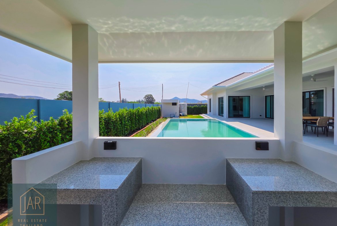 Experience Luxury Modern Pool Villa @ Hua Hin – Thap Tai 3 BR| 3 BA