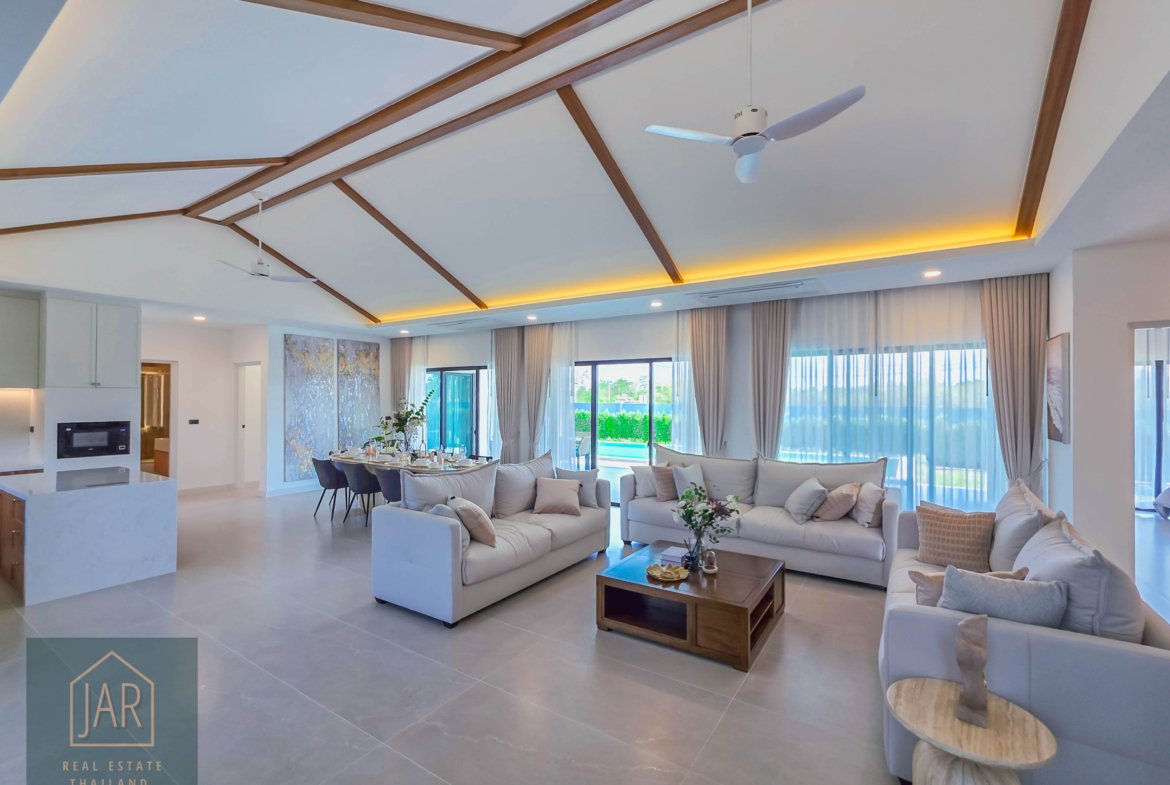 Experience Luxury Modern Pool Villa @ Hua Hin – Thap Tai 3 BR| 3 BA