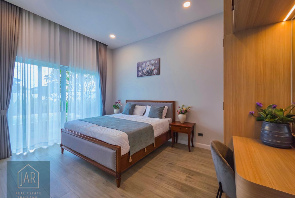 Modern Elegance meets Tropical Bliss in Hua Hin Soi 88 | 3 BR | 2 BA