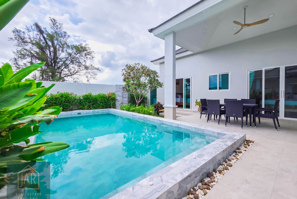 Modern Elegance meets Tropical Bliss in Hua Hin Soi 88 | 3 BR | 2 BA