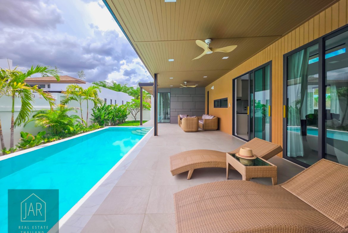 EXCLUSIVE LIVING near Hua-Hin Black Mountain Golf Course: Your Villa, Your Design 3 BR | 4 BA