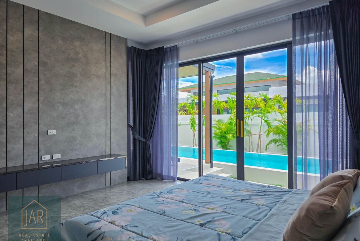 Hua Hin Modern Pool Villa near Black Mountain Golf Course – Your Own Paradisem