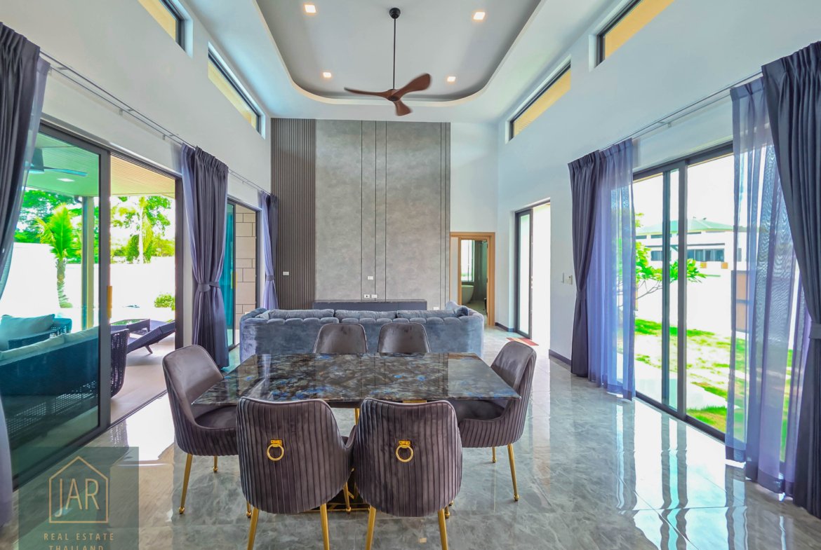 Hua Hin Modern Pool Villa near Black Mountain Golf Course – Your Own Paradisem