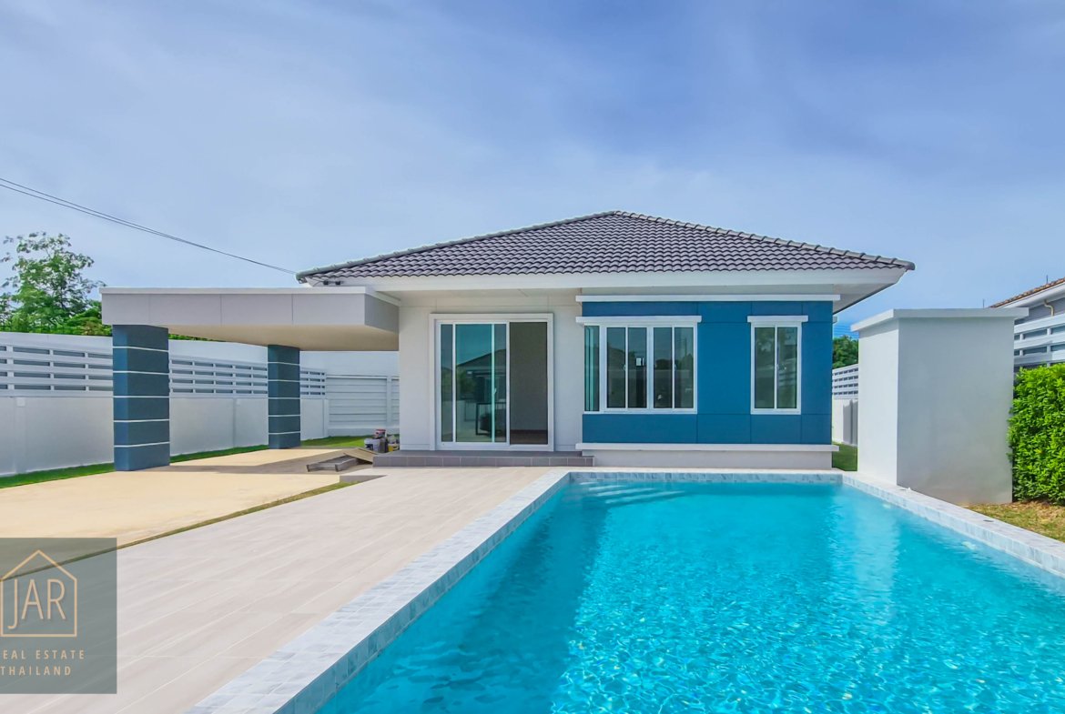 Modern 3 BR / 2 BA Pool Villa for Sale – Perfect for Living & Investment