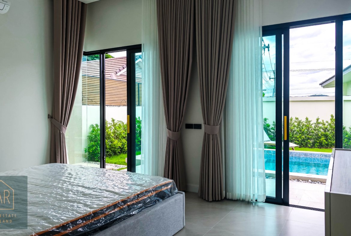 Luxury Modern Pool Villa – Type-C at Hua Hin 112 | 2 BR 2BA