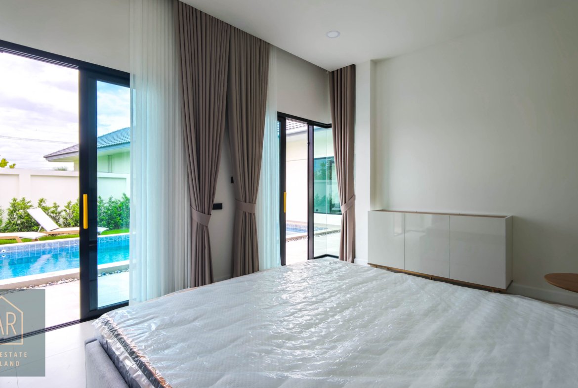 Luxury Modern Pool Villa – Type-C at Hua Hin 112 | 2 BR 2BA