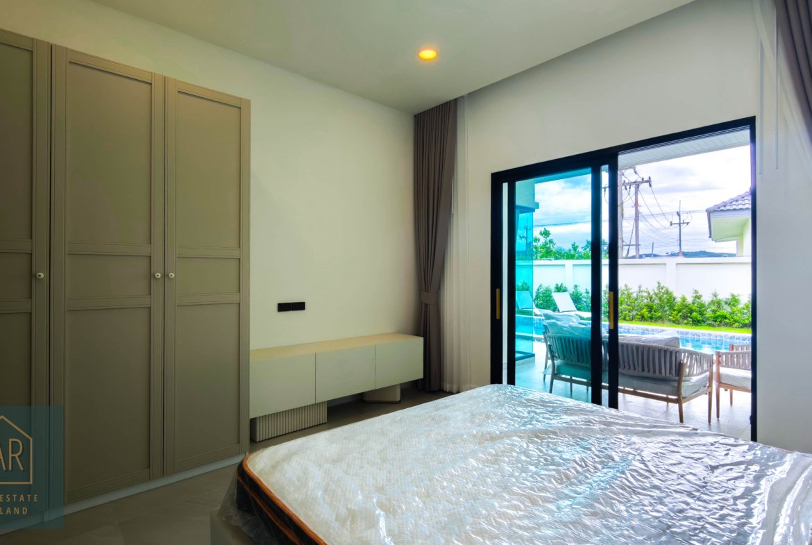 Luxury Modern Pool Villa – Type-C at Hua Hin 112 | 2 BR 2BA