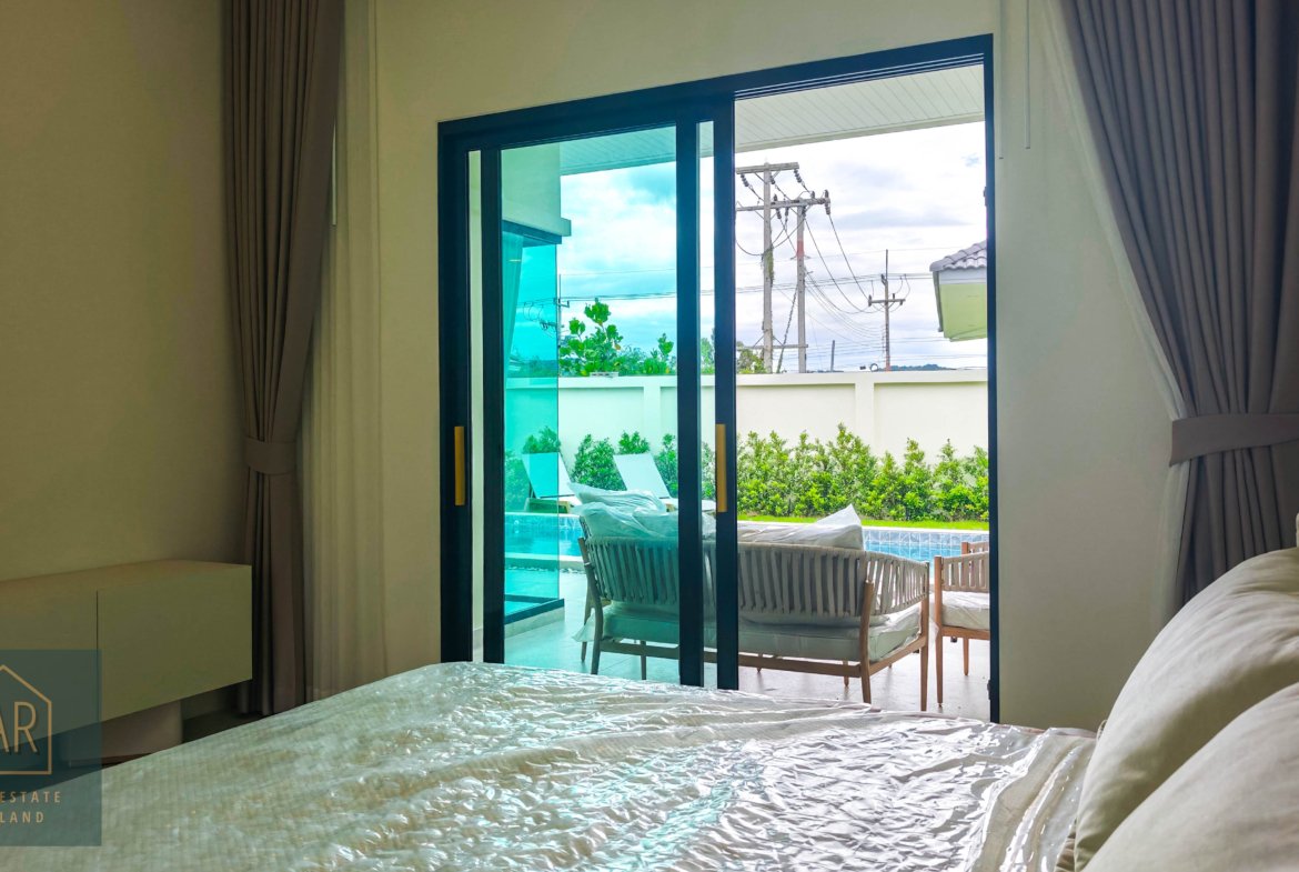 Luxury Modern Pool Villa – Type-C at Hua Hin 112 | 2 BR 2BA