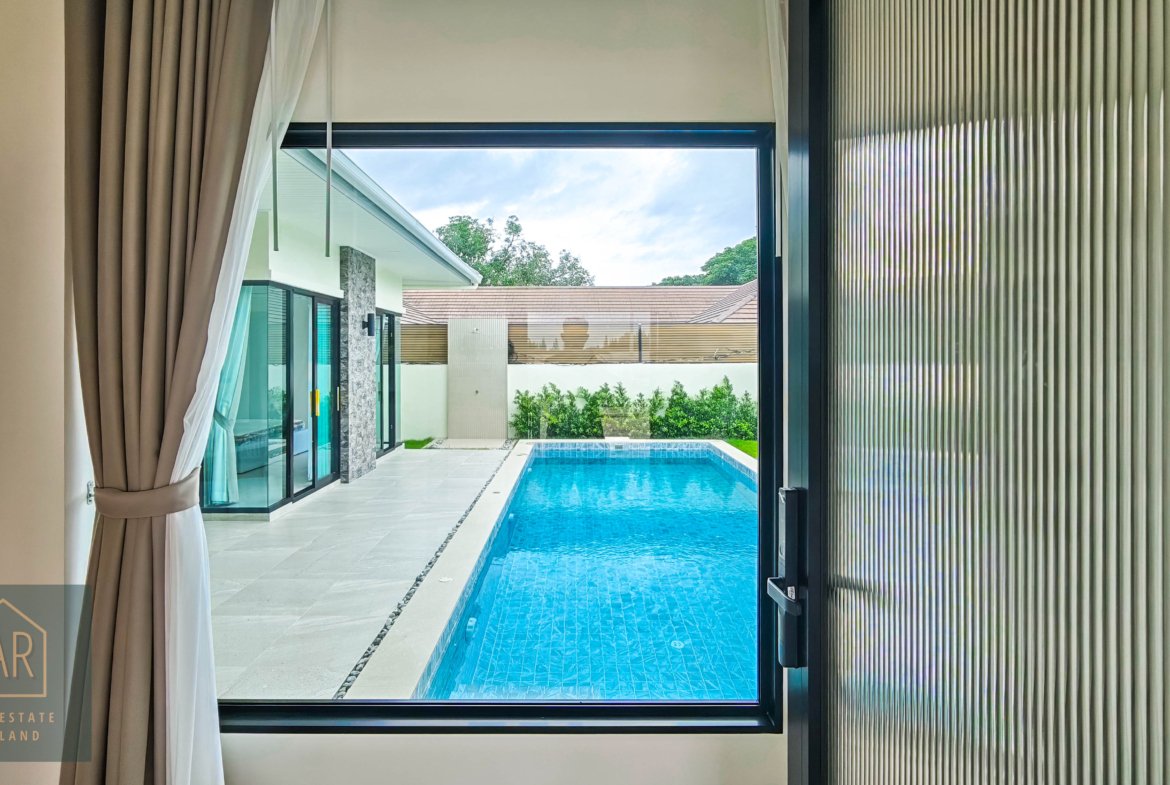 Luxury Modern Pool Villa – Type-C at Hua Hin 112 | 2 BR 2BA