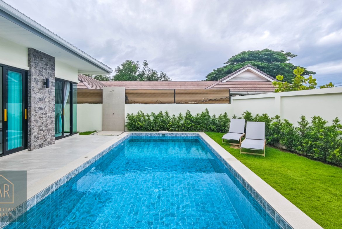 Luxury Modern Pool Villa – Type-C at Hua Hin 112 | 2 BR 2BA