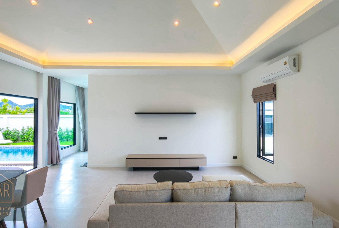 Luxury Modern Pool Villa – Type-C at Hua Hin 112 | 2 BR 2BA
