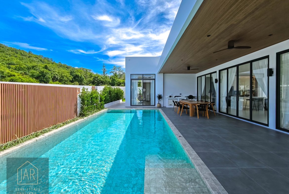 Exclusive Tropical Villas, Hua Hin: Serene Living Amidst Mountain Views : 3BR I 4BA