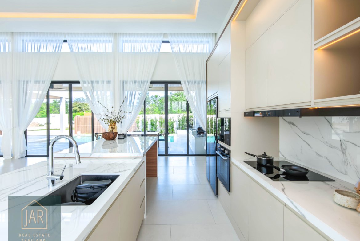 Exclusive Tropical Villas, Hua Hin: Serene Living Amidst Mountain Views : 3BR I 4BA