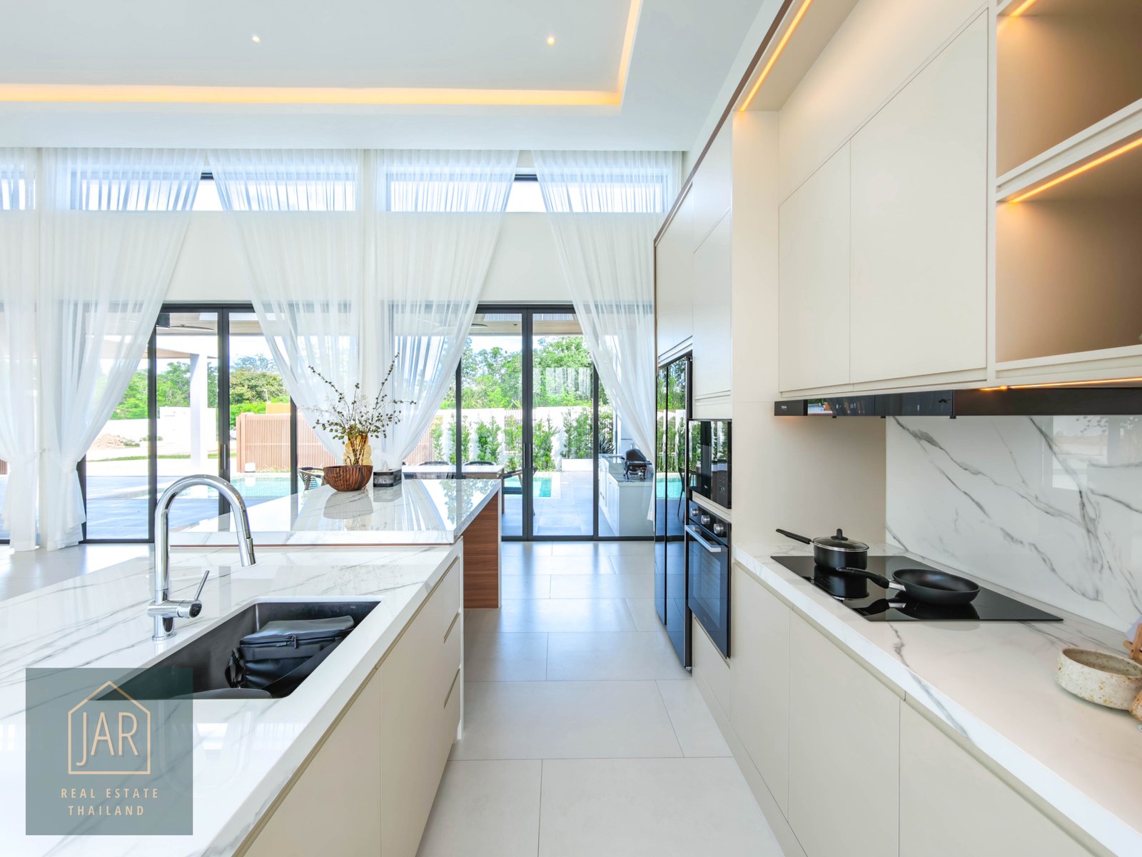Exclusive Tropical Villas, Hua Hin: Serene Living Amidst Mountain Views : 3BR I 4BA